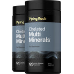 Chelated Multi Minerals, 120 Quick Release Capsules, 2  Bottles