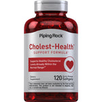 Cholest-Health Dietary Supplement with 120 quick-release softgels in a bottle.