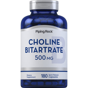 Choline, 500 mg, 180 Quick Release Capsules