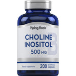 The product is Choline Inositol 500 MG with 200 capsules for quick release.