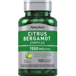 Citrus Bergamot Complex offers 1500 mg equivalent per serving in 100 vegetarian capsules.