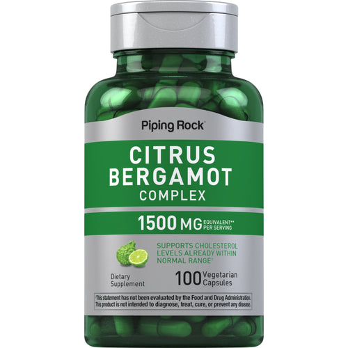 Citrus Bergamot Complex, 1500 mg (per serving), 100 Vegetarian Capsules