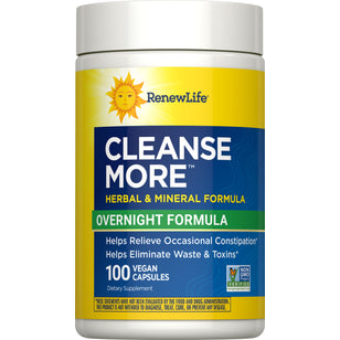 Cleanse More Overnight Formula, 100 Vegetarian Capsules