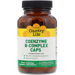 Coenzyme B-Complex Caps, certified gluten-free, with (6S)-5-Methyltetrahydrofolate, contains 120 vegan capsules.