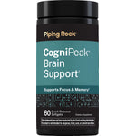 CogniPeak Brain Support supplement, 60 quick-release softgels for focus and memory.