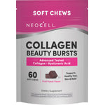 Neocell Collagen Beauty Bursts, Fruit Punch Flavor, 60 Soft Chews supporting healthy hair, skin, and nails.