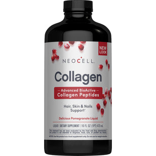 Collagen Liquid Pomegranate Flavor, 16 fl oz (473 mL) Liquid