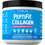 FITNESS LABS PEPTIFit COLLAGEN PEPTIDES TYPE I & III is a dietary supplement, 1 LB (454 g), with 41 servings.