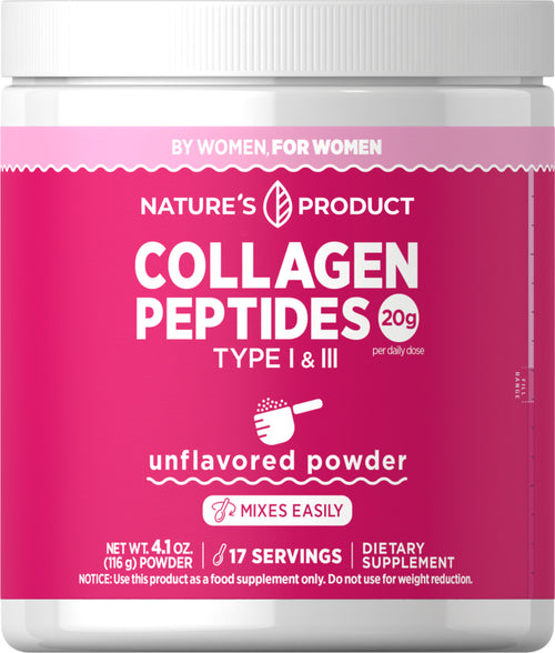 Collagen Type I & III, 4.1 oz (116 g) Bottle