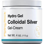 Image of Colloidal Silver Hydro Gel Cream, 4 oz, shown in its packaging.