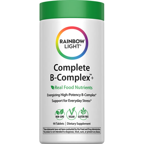 Complete B-Complex + Real Food Nutrients, 90 Vegan Caplets