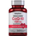 CoQ10, 100 mg, 240 Quick Release Softgels