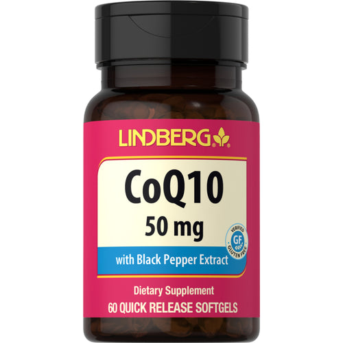 CoQ10, 50 mg, 60 Quick Release Softgels