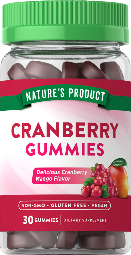 Cranberry (Delicious Cranberry Mango), 30 Gummies
