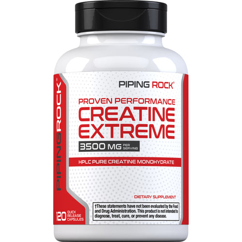 Creatine Monohydrate, 3500 mg (per serving), 120 Quick Release Capsules