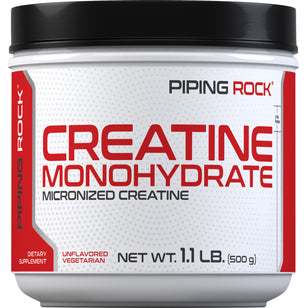 Creatine Monohydrate Micronized Powder, 5000 mg, 1.1 lb (500 g) Bottle