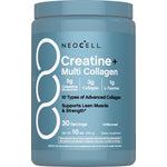 Creatine+ Multi Collagen powder, 10 oz (285 g), with 5g Creatine Monohydrate, 3g Collagen, 1g L-Taurine. Unflavored.