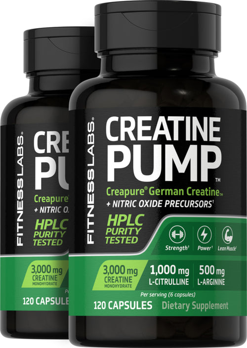 Creatine Pump, 120 Capsules, 2  Bottles