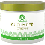 Jar of Cucumber Cream 4 OZ (113 g) shown in product image.