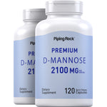 D-Mannose, 2100 mg (per serving), 120 Quick Release Capsules, 2  Bottles