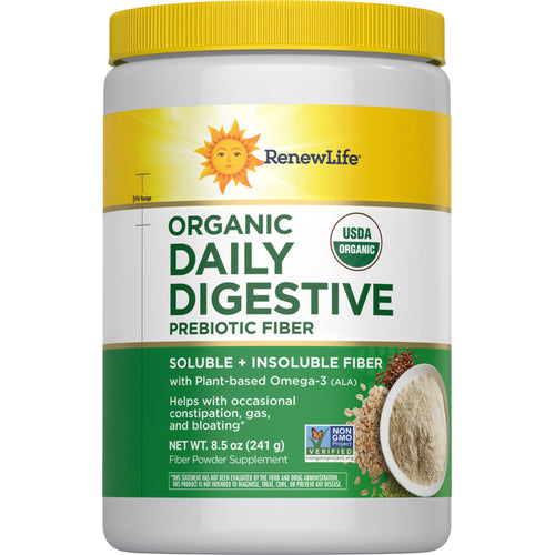 Daily Digestive Organic Prebiotic Fiber, 8.5 oz (241 g) Powder