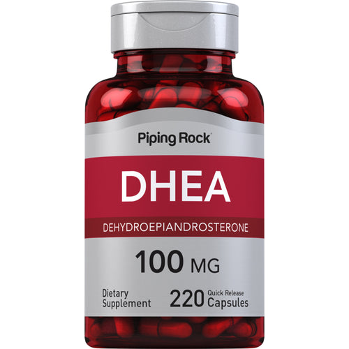 DHEA, 100 mg, 220 Quick Release Capsules
