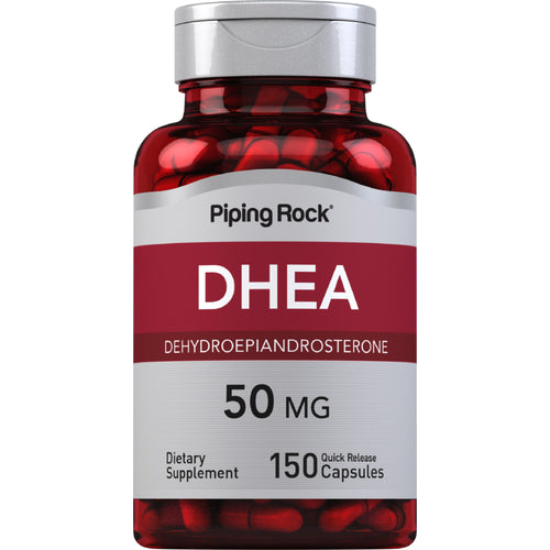 DHEA, 50 mg, 150 Quick Release Capsules