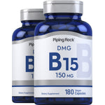 DMG (B-15), 150 mg, 180 Vegan Capsules, 2  Bottles