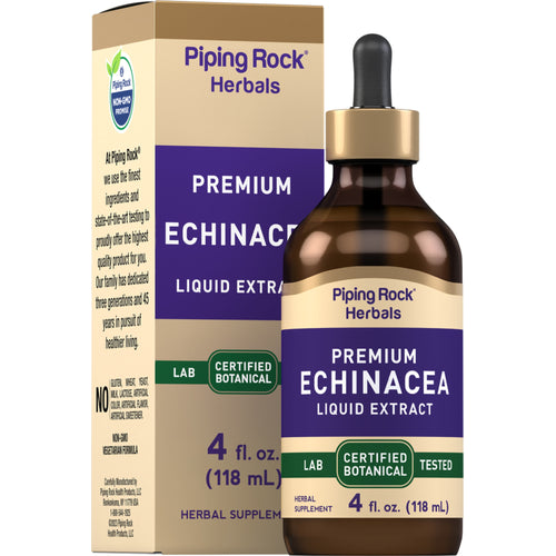 Echinacea Liquid Extract Alcohol Free, 4 fl oz (118 mL) Dropper Bottle
