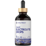 Vital Trace Liquid Electrolyte Drops bottle, 4 FL. OZ. (118 mL), dietary supplement.