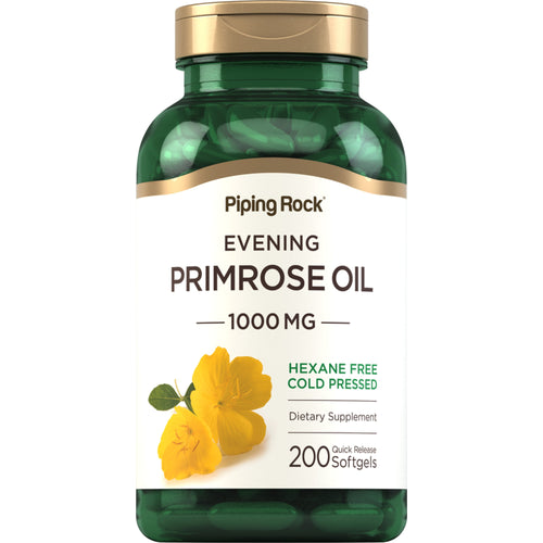 Evening Primrose Oil, 1000 mg, 200 Quick Release Softgels