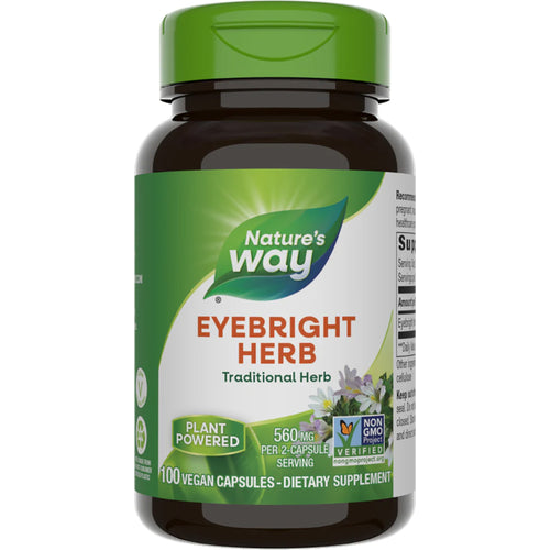 Eyebright, 560 mg (per serving), 100 Vegan Capsules