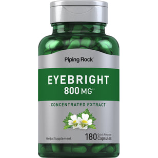 Eyebright, 800 mg, 180 Quick Release Capsules