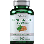 Fenugreek, 2000 mg (per serving), 240 Quick Release Capsules