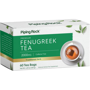 Fenugreek Tea, 2000 mg, 60 Tea Bags