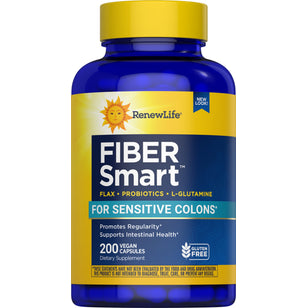 Fiber Smart with Probiotics, 200 Vegan Capsules