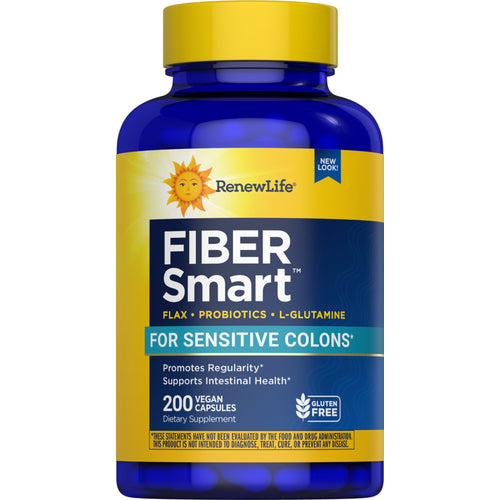 Fiber Smart with Probiotics, 200 Vegan Capsules