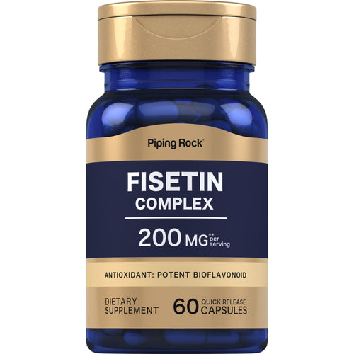 Fisetin Complex, 200 mg (per serving), 60 Quick Release Capsules