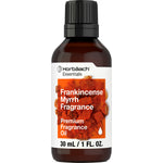 Horbäach Essentials Frankincense Myrrh Fragrance Oil, 30 mL bottle with premium aroma.
