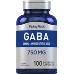 GABA (Gamma-Aminobutyric Acid), 750 mg, 100 Quick Release Capsules