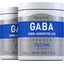 GABA Powder (Gamma-Aminobutyric Acid), 750 mg (per serving), 6 oz (170 g) Bottles, 2  Bottles