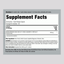 Supplement Facts panel for Rhodiola Rosea 1000mg from 5:1 extract, 120 capsules.