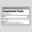 Supplement Facts panel for NCL neoCreatine Mono 500g 17.6oz Powder in teal packaging.