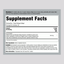 Image showing the Supplement Facts panel for Oregano Oil Extract 181 mg with 90 Softgels.