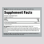 Supplement Facts label for Pau D Arco 1500 mg Capsules, 180 count.