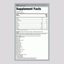 Supplement Facts panel for WheyFit Isolate in Natural Vanilla flavor, weighing 2 lb.