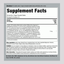 The label shows the Supplement Facts panel for Adult Chewable Probiotic 6 Billion, listing details for 100 chewable tablets.