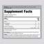 Supplement Facts for Vitamin D3 2000 IU (50 mcg) in 70 gummies.