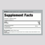 Supplement Facts panel for Fadogia Agrestis 60 vegetable capsules.