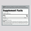 Supplement Facts panel for Colloidal Silver Liquid 10 ppm, 4 fl oz (118 mL) Bottle, 2 Bottles.